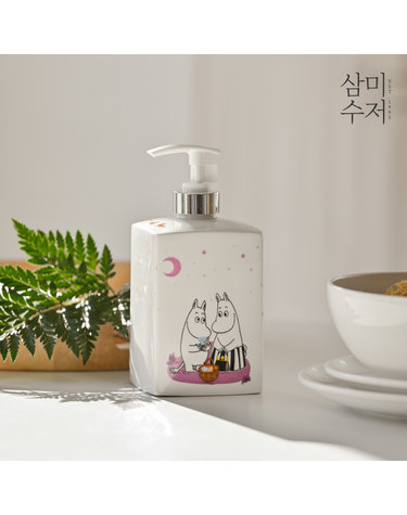 무민 프렌즈 사각 주방세제통 580ml