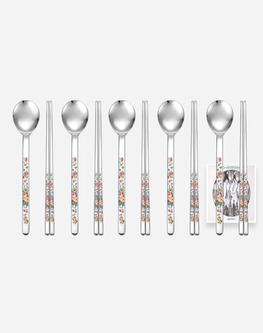 잉글랜드 젠 세라믹 수저세트 5P