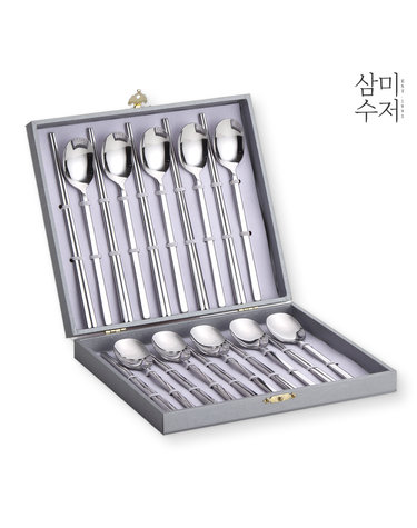아라 3.0 미러 한수저 선물세트 10P