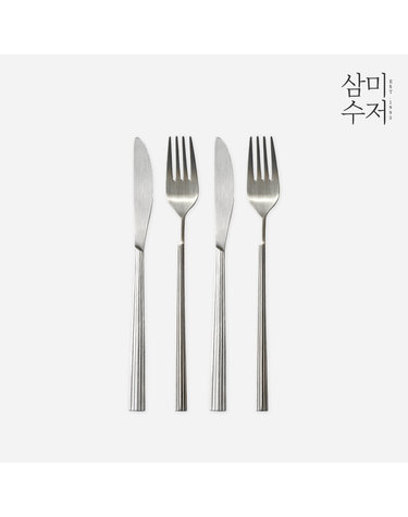 일미 무광 나이프 디너포크세트 4P