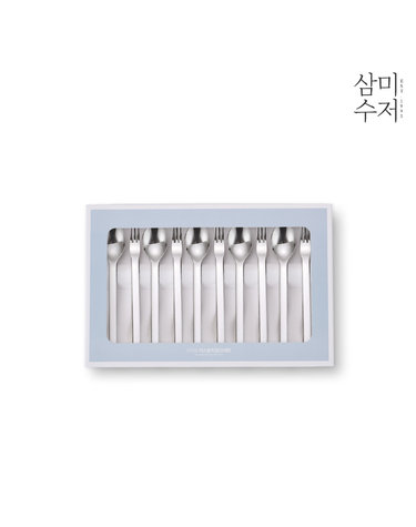 기본2 미러 티스푼 과일포크세트 10p