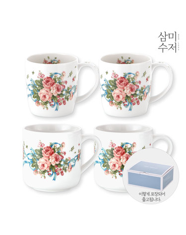 잉글랜드 머그 시리얼머그세트 4P