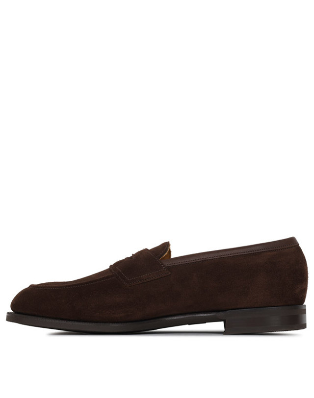에드워드 그린 에드워드그린 26SS 밍크 피카딜리 스웨이드 플랫 로퍼 E PICCADILLY 184 MINK SUEDE 착용컷