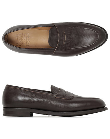 에드워드그린 다크브라운 피카딜리 유타 플랫 로퍼 E PICCADILLY 184 DARK BROWN UTAH