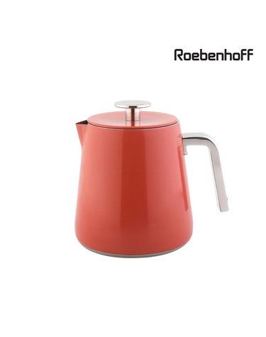 [갤러리아] [ROEBENHOFF] 모닝 주전자 1.5L 레드 (차망 포함)