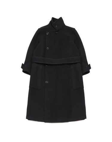 라프리마 르메르 랩 코트 CO1037-LF1116-BK999