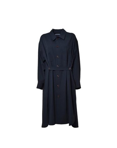 [명품] 라프리마 르메르 투 포켓 셔츠 원피스 드레스 DR1000 LF1042 998
