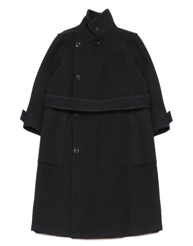 르메르 라프리마 르메르 랩 코트 CO1037-LF1116-BK999 착용컷