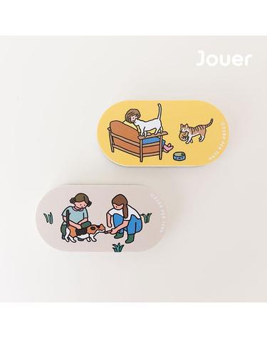 [꼬메모이] 제로퍼제로 쥬에 자석지우개 오마이펫 캣 / 화이트보드용 지우개