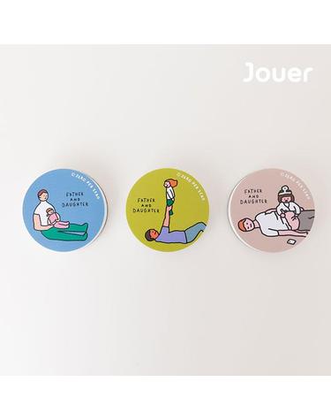 [꼬메모이] 제로퍼제로 쥬에 자석지우개 파더앤도터A / 화이트보드용 지우개