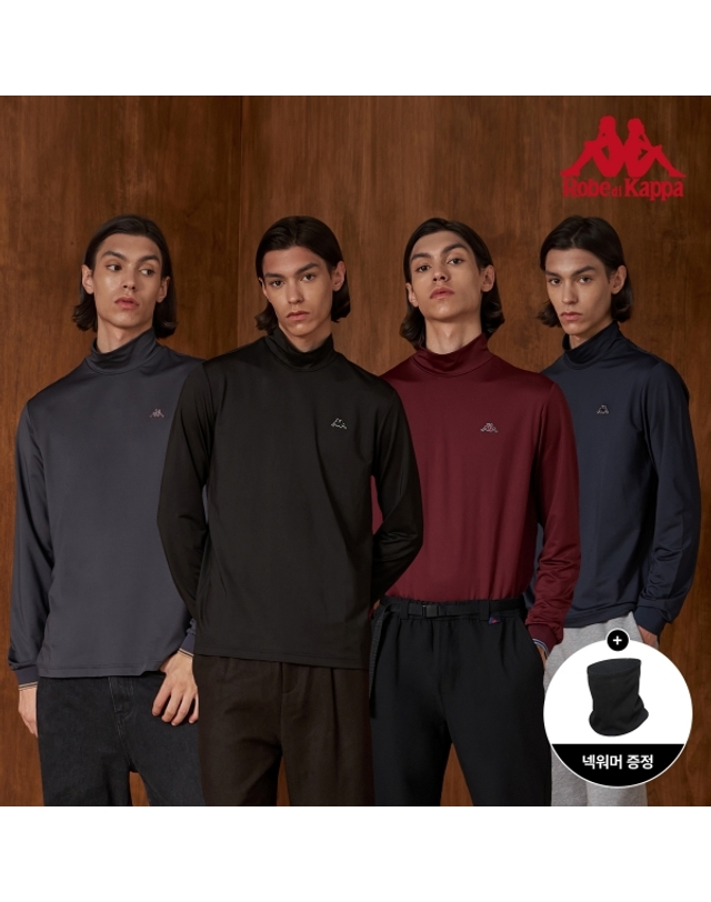 카파 [카파] 남성 모크넥 4종+넥워머 세트 착용컷