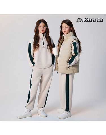 카파 [최초가189000원] 패딩베스트+반집업+팬츠 겨울데일리 코디세트 크림+크림+베이지