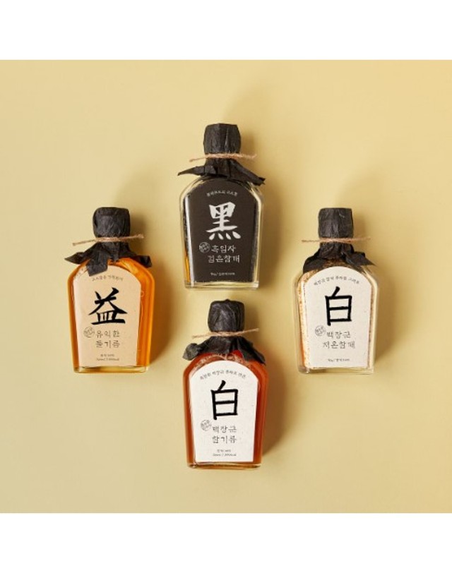 불로동주유소 [불로동주유소] 백장군블랙에디션1호 국산참기름선물세트 착용컷