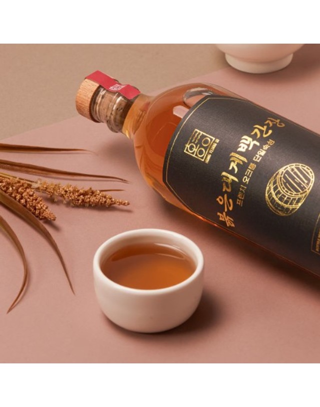 불로동주유소 [불로동주유소] 프렌치오크통단일숙성백간장700ml 국상간장선물세트 착용컷