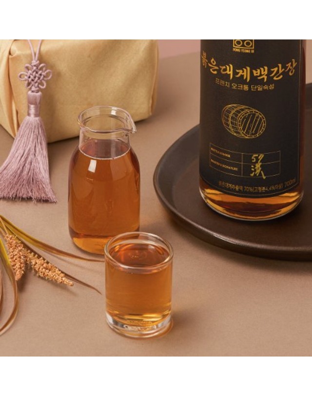 불로동주유소 [불로동주유소] 프렌치오크통단일숙성백간장700ml 국상간장선물세트 착용컷