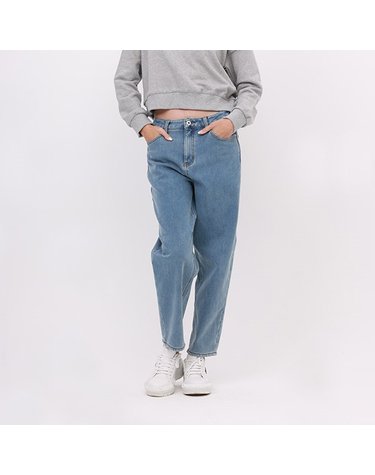 여성)  기본 바이오스톤 솔트 워싱 양모데님 RS_AM4DRS774-LB