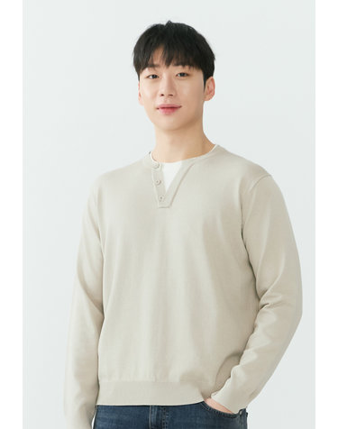 [26SS] 남성) 레이어드 니트 AQ1WSW206-LE