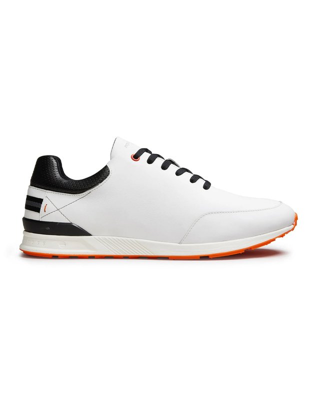 로얄알바트로스 명품 골프화 혹스턴 Hoxton white black/골프 남자 신발 패션용품 착용컷