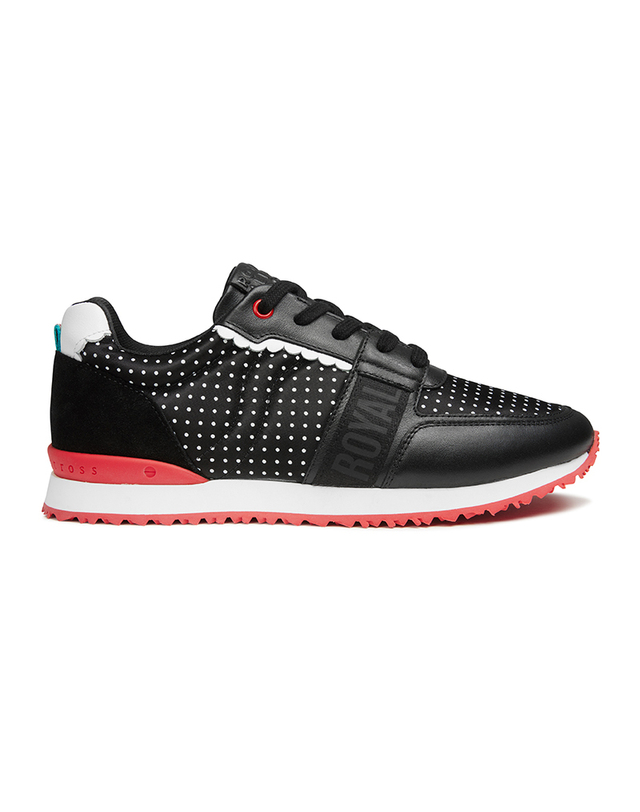 로얄알바트로스 명품 골프화 스트라이더 럭스 Strider Luxe jet black/골프 여자 신발 패션용품 착용컷