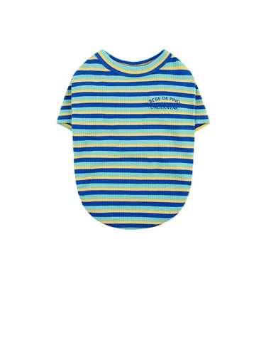 (FOR PET)민트스트라이프티셔츠_BU33AA305