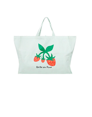 [추가10%쿠폰] 민트스트라이프스트로베리빅백_BU51AB301