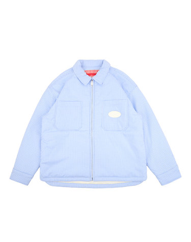 [추가10%쿠폰] IB 심볼 로고 포인트 체크 패딩 재킷_IB61JP502