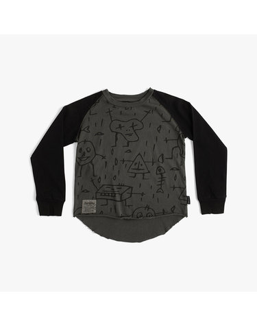 GOOFY SKULLS BASEBALL SHIRT_NU23TR307