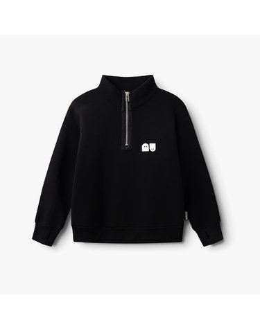 BASIC 1/2 ZIP SWEATSHIRT_NU51MR322