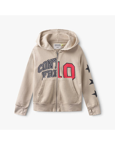 SPLIT ZIP HOODIE_NU51JD325