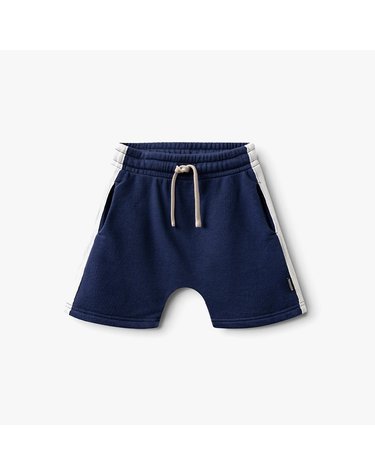SPORTY ROUNDED SWEATSHORTS_NU52PD342