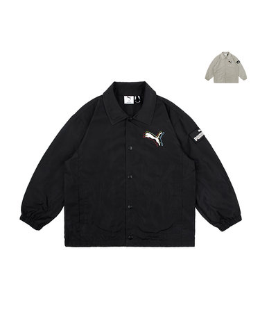 [추가10%쿠폰] 푸마 우븐 코치자켓_PK51JF305