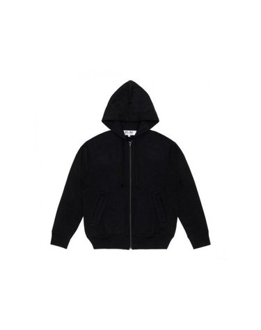 [명품] 라프리마 꼼데가르송 블랙 하트 와펜 후드 집업 AX T343 051 1