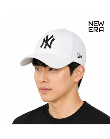 뉴에라 MLB 모자 리그 에센셜 뉴욕 양키스 볼캡 화이트 10745455