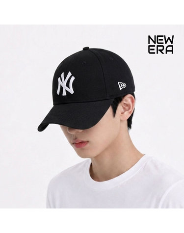 뉴에라 MLB 모자 리그 에센셜 뉴욕 양키스 볼캡 블랙/화이트 10531941