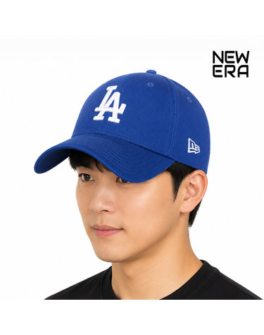 뉴에라 MLB 모자 리그 에센셜 LA 다저스 볼캡 블루 11405492