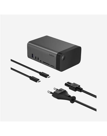 [벨킨] 11in1 프로 C타입 멀티 허브 독 도킹스테이션 GaN 150W 8K 트리플 디스플레이 / INC020qcSGY