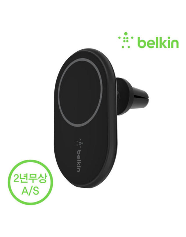 벨킨 [벨킨] 부스트업 맥세이프 마그네틱 10W 차량용 무선 충전 거치대 / WIC004 착용컷