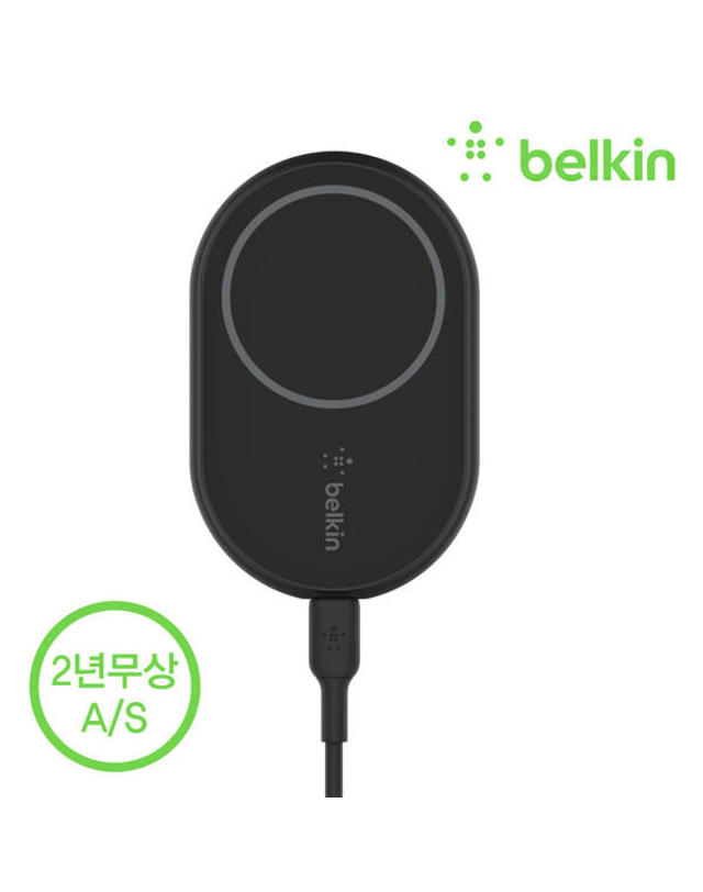 벨킨 [벨킨] 부스트업 맥세이프 마그네틱 10W 차량용 무선 충전 거치대 / WIC004 착용컷