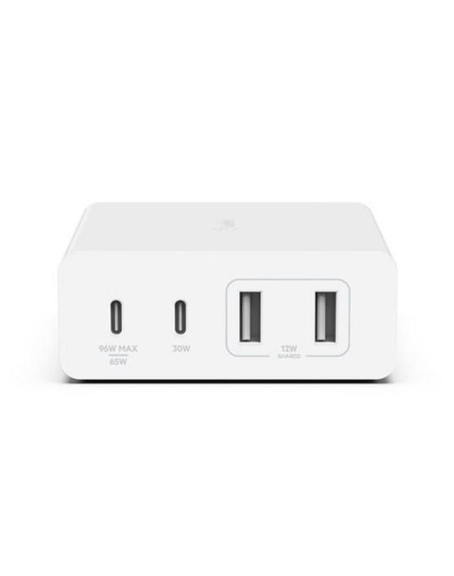 벨킨 [벨킨] 108W 멀티 4포트 USB-C PD GaN 고속 충전기 / WCH010krWH 착용컷