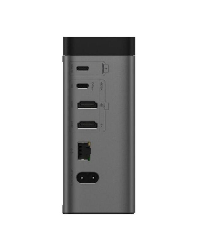 벨킨 [벨킨] 11in1 프로 C타입 멀티 허브 독 도킹스테이션 GaN 150W 8K 트리플 디스플레이 / INC020qcSGY 착용컷