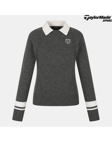 [갤러리아] [테일러메이드] 여성 캐시미어 혼방 카라 니트 TWSYO7227-193 -GK