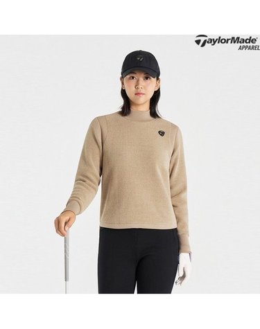 [갤러리아] [테일러메이드] 25FW 여성 루즈핏 하이넥 니트 TWSHO8122-508 -GK