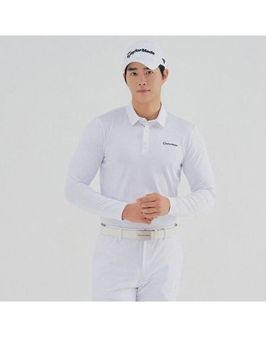 [갤러리아] 테일러메이드 남성 세로 조직 티셔츠 TMTYM3141-100