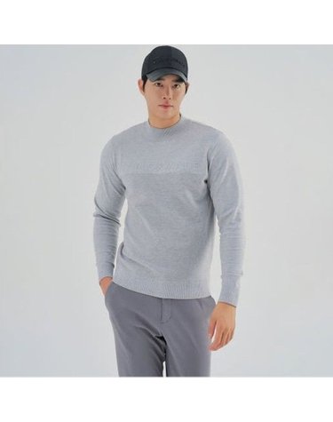 [갤러리아] 테일러메이드 남성 조직 포인트 하이넥 니트 TMSHM3121-193