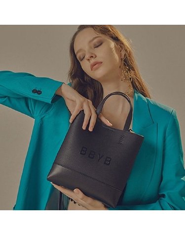 [갤러리아] BRUNI Small Tote Bag (Jade Black) 09I3210BAK