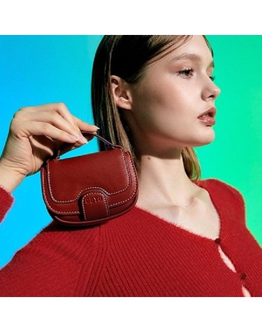 [갤러리아] BEI Saddle Micro Mini Bag (Deep Red)09M3210DCR1FR