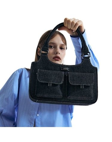 [갤러리아] Linda Tote Bag (Denim Black)09M3210DEK1FR