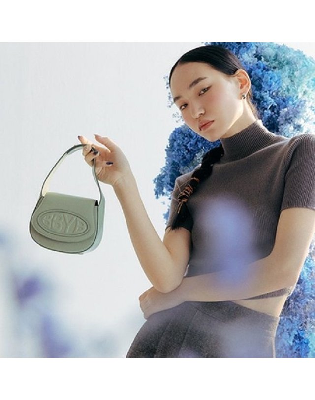 비비와이비 [갤러리아] Pia Mini Tote Bag (Green)09N1210DKG 착용컷
