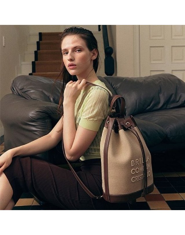 비비와이비 [갤러리아] MARCE Fab Backpack (Brown)09N3210DPW 착용컷