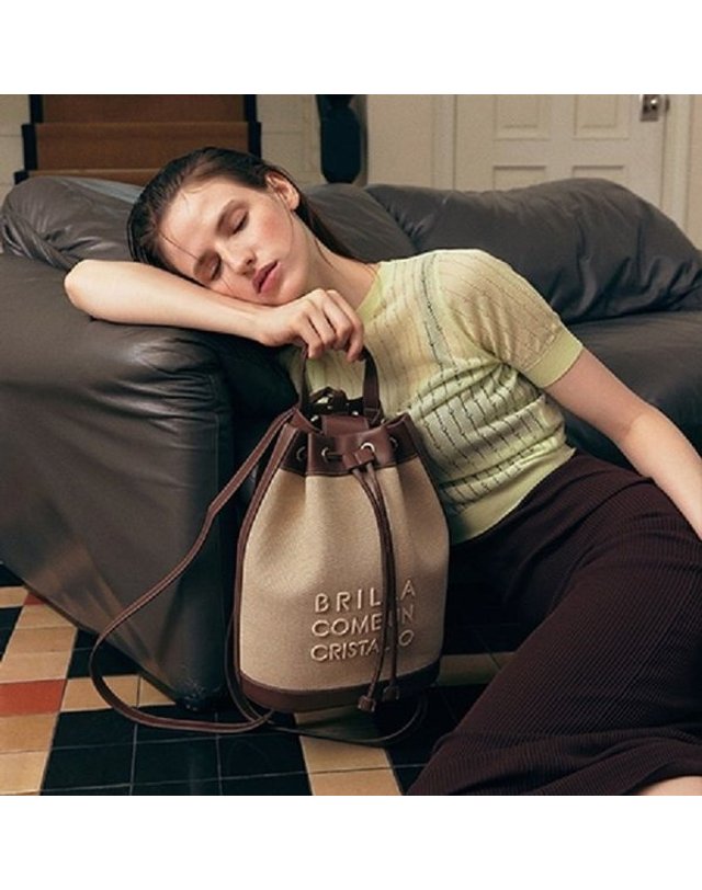 비비와이비 [갤러리아] MARCE Fab Backpack (Brown)09N3210DPW 착용컷